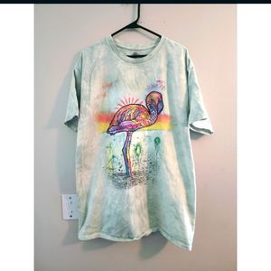 The mountain flamingo shirt